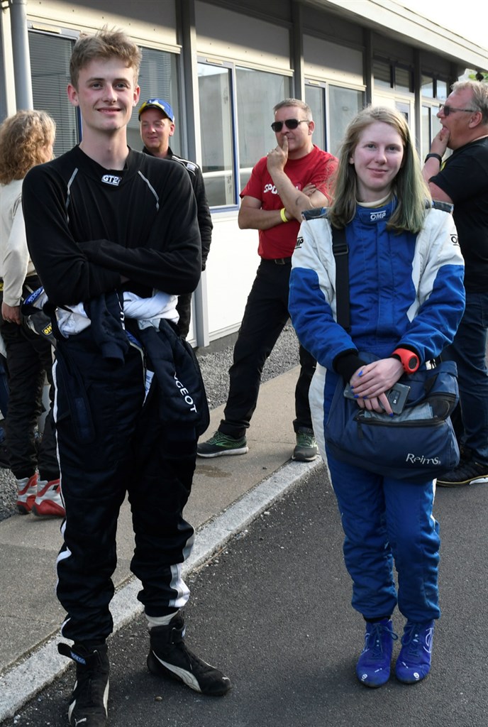 Joas Seidler og Malene Møller-Nielsen i fuldt firspring på Gammelrand-prøven, hvor de var klassens andenhurtigste og 33 generelt.
(Foto: specialpress@gmail.com)
